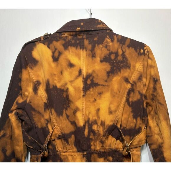 Femi Sepia Tye Dye Jumpsuit Denim size M - Picture 9 of 16